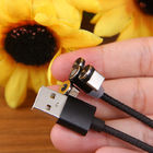 USB C 8pin USB micro cable de carga magnético de 360 grados