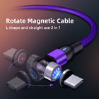 3 cable micro del Usb del grado 3A de Pin Data Transfer Magnetic 540